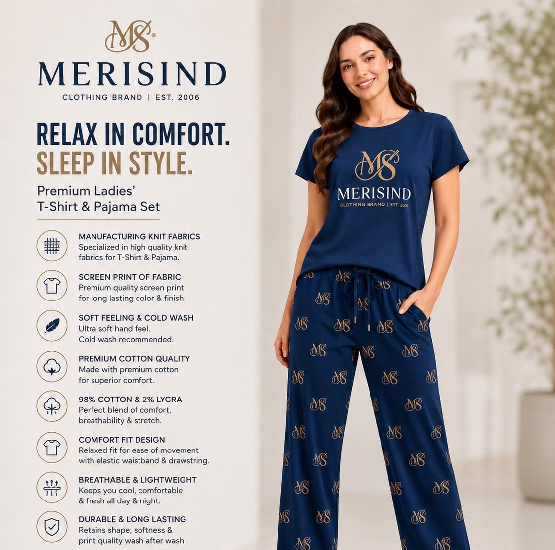 T Shirt & Pajama Set
